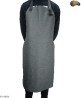 Leather protective apron F2 GREY/butcher/welding/chef/barbecue/locksmith