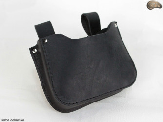 Tool belt pouch for attaching to trouser belt