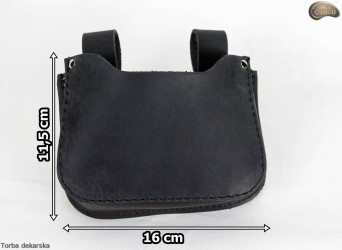 Tool belt pouch for attaching to trouser belt