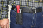U2 tool holder for trouser belt/tool belt