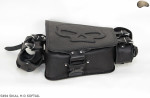 LEATHER SADDLEBAG S494 SKULL H-D SOFTAIL