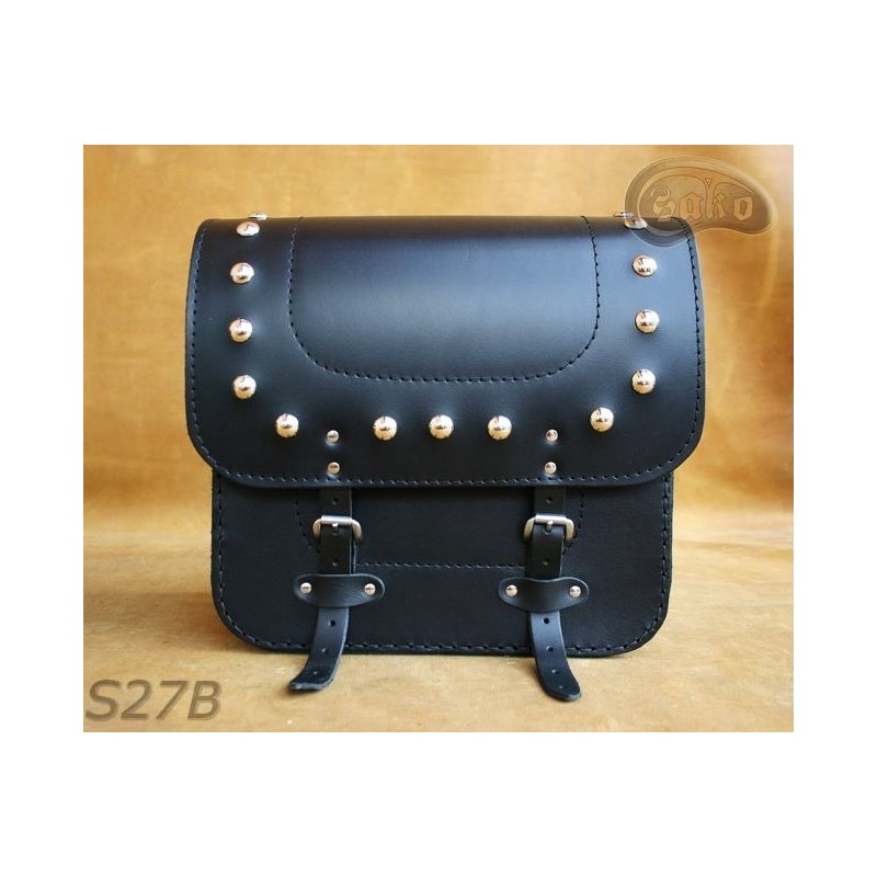 LEATHER SADDLEBAGS S27  *TO REQUEST*