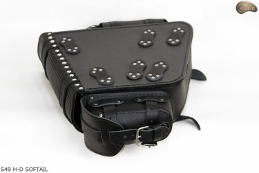 LEATHER SADDLEBAG S49 H-D SOFTAIL