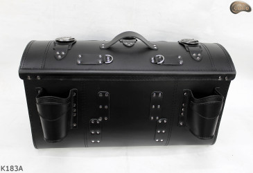 K183 motorcycle roll bag with lock and drink holders+Nakładki6