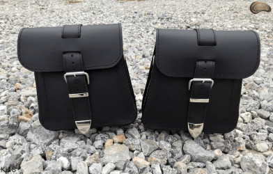 Poches latérales Ki18 - JEU (2 pièces) pour grands coffres de moto