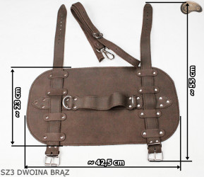 SZ3 suspenders/strap for a blanket, sleeping mat, sleeping bag, jacket, bicycle/motorcycle