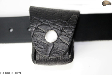 E3 KROKODYL obal pouzdra na buben revolveru Remington ráže 44 COLT1860