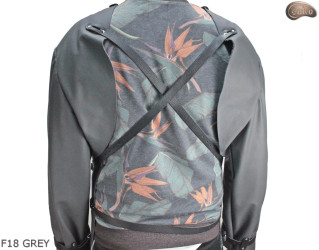 copy of Tablier de protection avant en cuir F18 GREY avec manches / boucher / soudeur / cuisinier / barbecue / serrurier