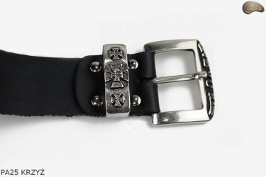 PA25 Leather trouser belt