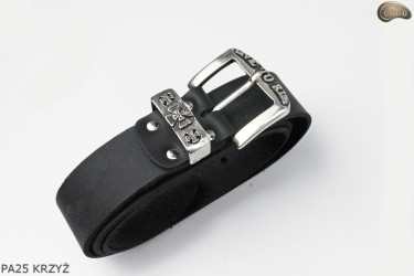 PA25 Leather trouser belt