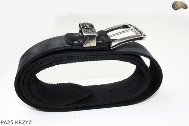 PA25 Leather trouser belt