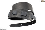 G1 Crocodile leather electric guitar/bass strap