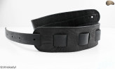 G1 Crocodile leather electric guitar/bass strap