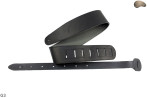 Sangle pour guitare G3 en cuir, sangle double face pour guitare basse électrique