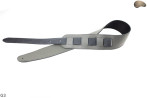 G3 guitar strap, double-sided leather strap for electric bass guitar