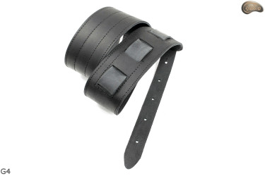 G4 elektromos/basszusgitár heveder, valódi bőr