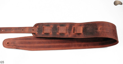 G5 electric/bass guitar strap, genuine leather