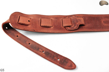 G5 electric/bass guitar strap, genuine leather
