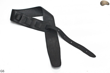 G6 guitar strap, double-sided leather strap for electric bass guitar