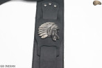 G8 INDIAN electric/bass guitar strap, chief, genuine leather