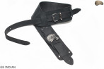 G8 INDIAN electric/bass guitar strap, chief, genuine leather