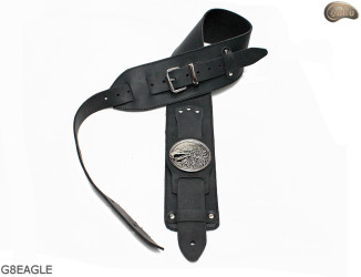G8 EAGLE electric/bass guitar strap, genuine leather