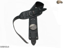 Sangle pour guitare électrique/basse G8 EAGLE en cuir naturel