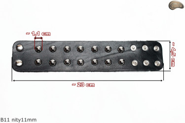 Bracelet B11 goth rock metal punk