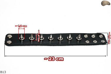 Bracelet B13 goth rock metal punk
