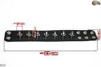 Bracelet B13 goth rock metal punk