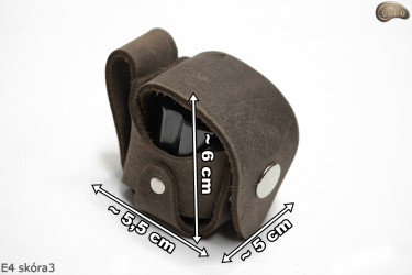 Pouzdro E4 BROWN3 na buben/zásobník revolveru 1873 Colt Peacemaker kal.44