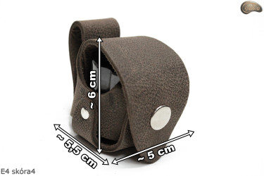 E4 BROWN4 holster case for the cylinder/magazine of the 1873 Colt Peacemaker revolver, caliber .44