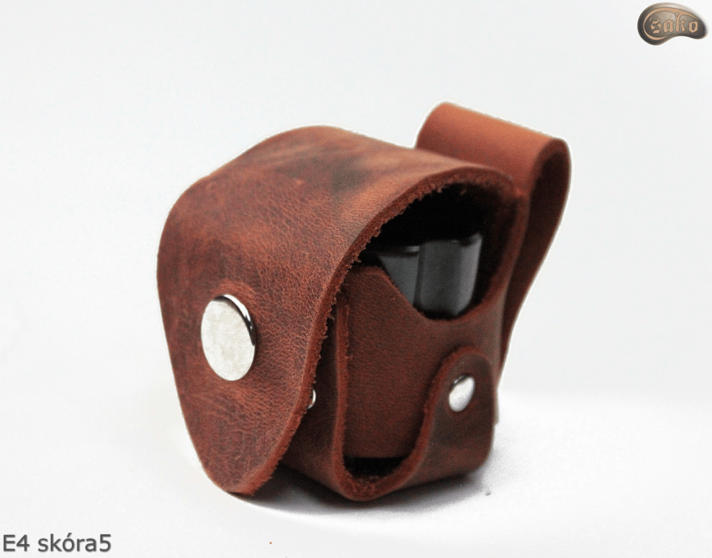E4 ORANGE holster case for the cylinder/magazine of the 1873 Colt Peacemaker revolver, caliber .44