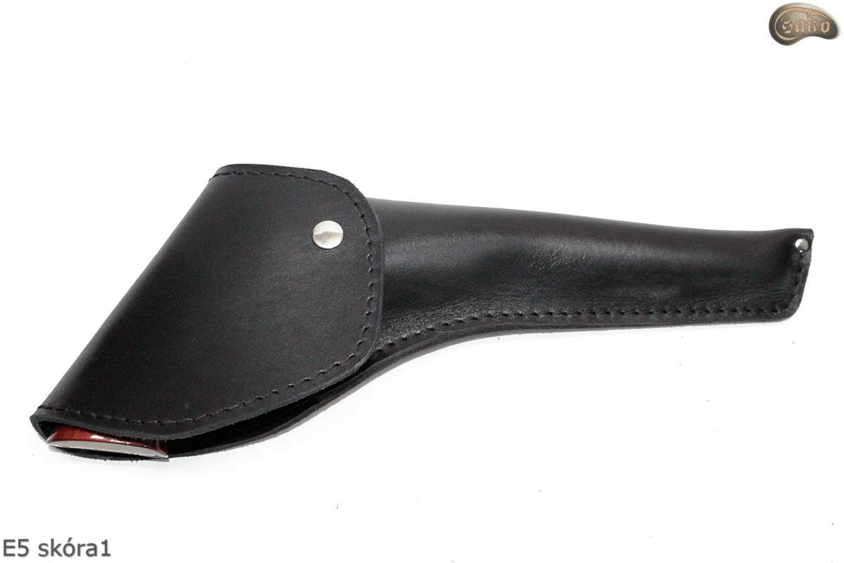 Étui holster E5 BLACK GLOSSY pour revolver COLT Cattleman 7,5« Remington 8 »