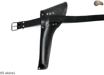 Holster case cover E5 BLACK GLOSSY revolver COLT Cattleman 7.5“ Remington 8”