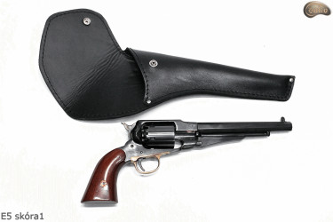 Étui holster E5 BLACK GLOSSY pour revolver COLT Cattleman 7,5« Remington 8 »