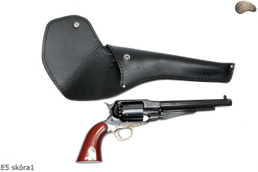 Étui holster E5 BLACK GLOSSY pour revolver COLT Cattleman 7,5« Remington 8 »