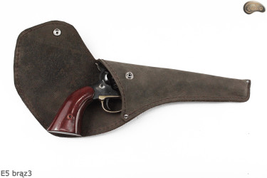 Pouzdro na revolver COLT Cattleman 7,5„ Remington 8“ E5 BROWN3