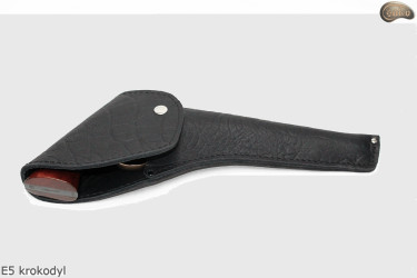 Pouzdro na revolver COLT Cattleman 7,5„ Remington 8“ E5 KROKODYL