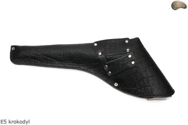 Étui holster E5 CROCODILE pour revolver COLT Cattleman 7,5« Remington 8 »