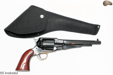 Pouzdro na revolver COLT Cattleman 7,5„ Remington 8“ E5 KROKODYL