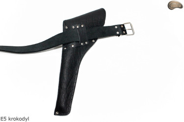 Holster case cover E5 CROCODILE revolver COLT Cattleman 7.5“ Remington 8”