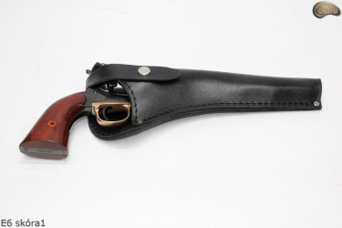Étui holster E6 BLACK GLOSSY pour revolver Remington Colt Cattleman 44