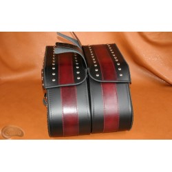 Sacoches Moto S07 ROUGE