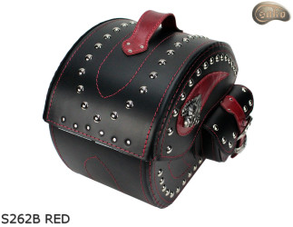 Bőr táska S262 RED