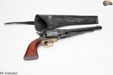 Pouzdro na revolver Remington Colt Cattleman 44,E6 KROKODYL