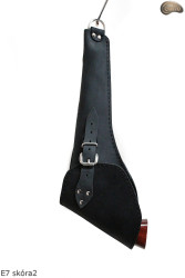 Holster case cover E7 BLACK MAT revolver COLT Cattleman 7,5" Remington 8"