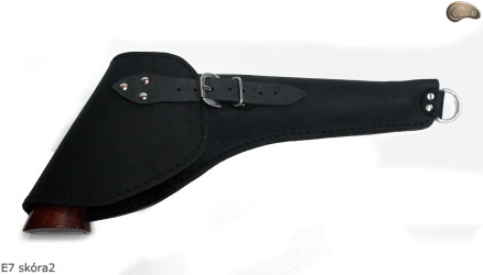 Pouzdro E7 BLACK MAT Revolver COLT Cattleman 7,5„ Remington 8“