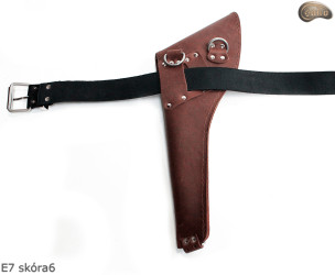 Holster case cover E7 BROWN6 revolver COLT Cattleman 7,5" Remington 8"