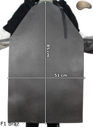 Bőr védőkötény F1 BROWN /hentes/hegesztő/szakács/barbecue/lakatos
